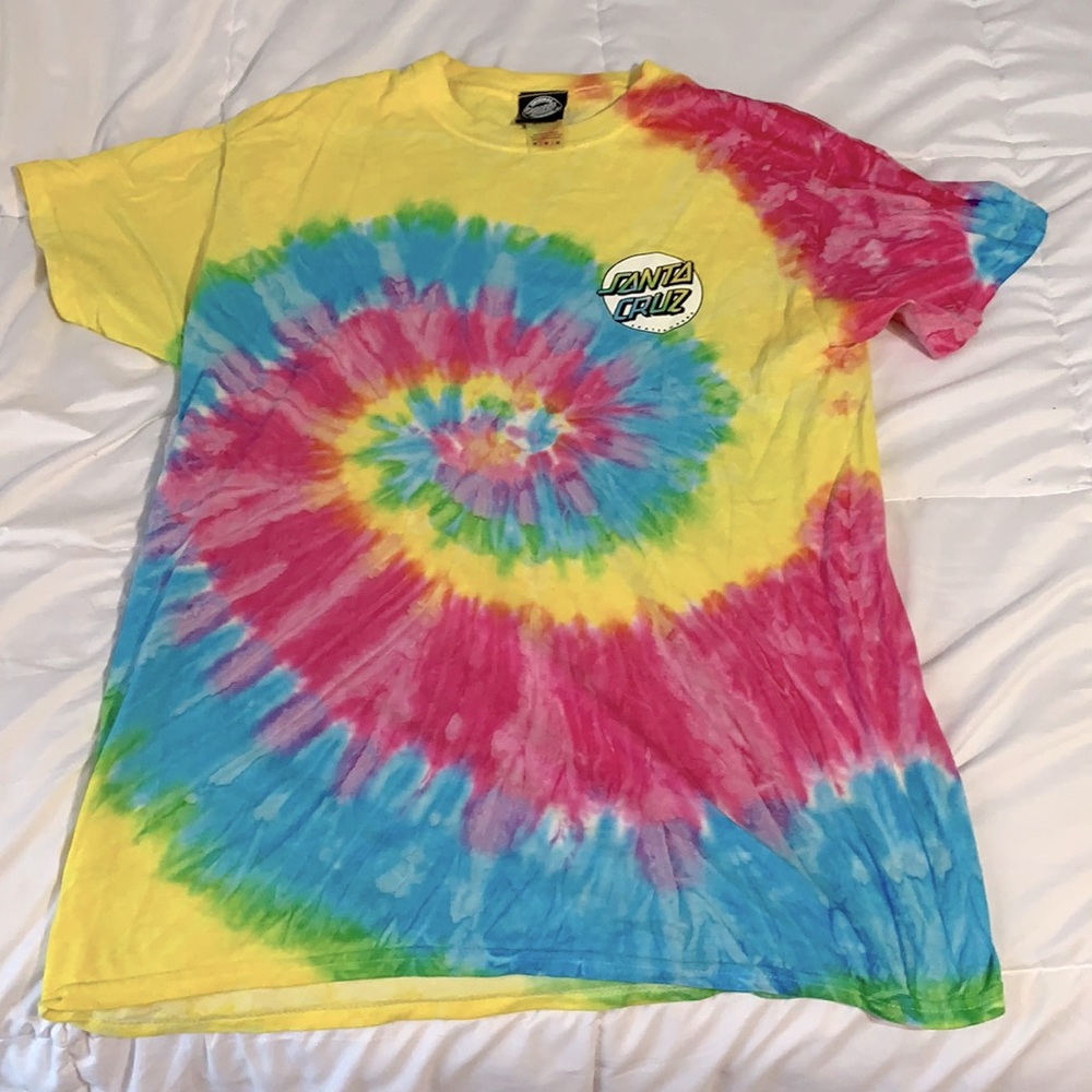 Tie dye Santa Cruz Tee